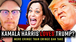 🚨 THIRSTY KAMALA CAUGHT Simping: "Trump's VERY GIFTED!" 😍🔥