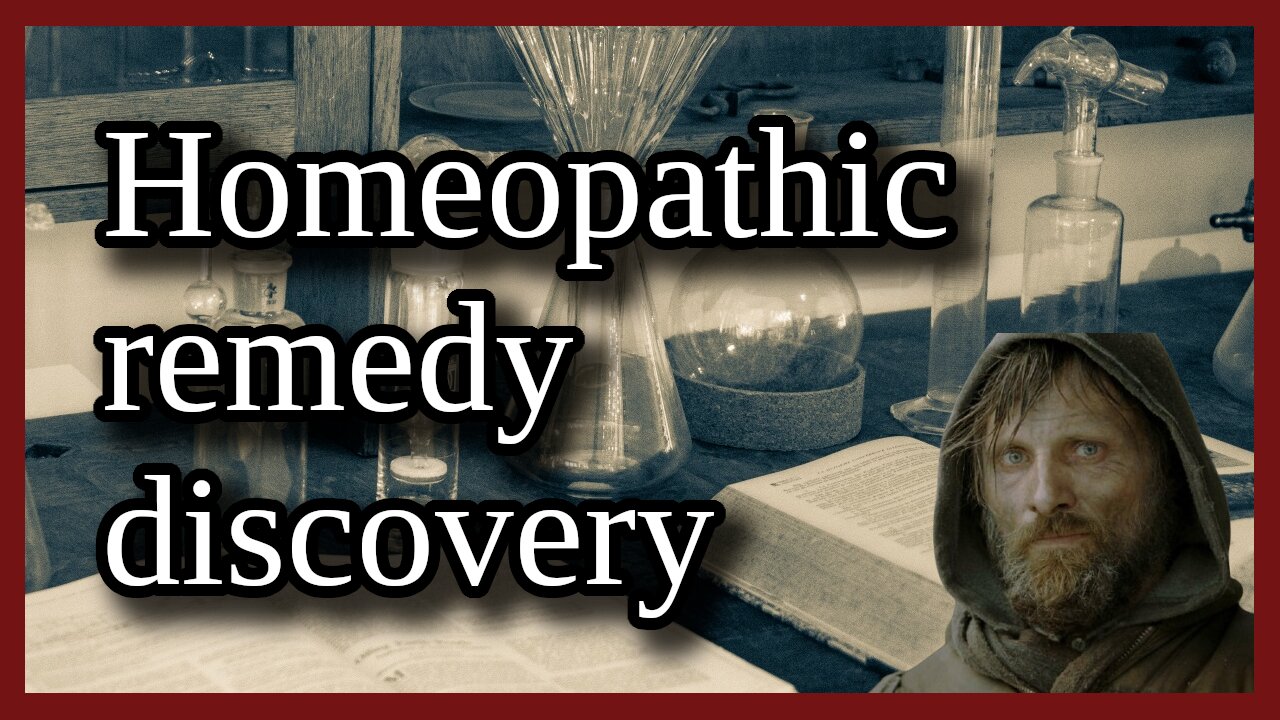 Discovering homeopathic remedies