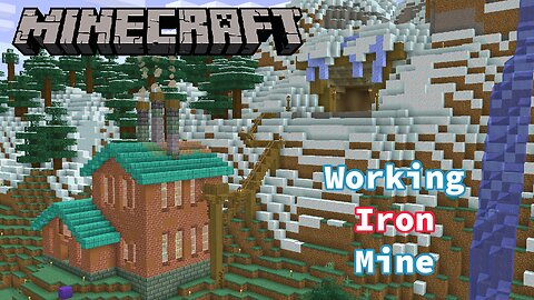 I built a working Iron Mine in Minecraft: Let's Play