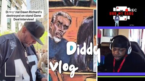 Gene Deal Pulls up to The Diddy Trial! Speaks on Puff's Kids leaving courtroom