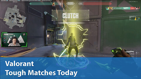 Tough Matches Today | Competitive 1W-2L | Valorant