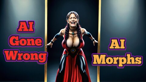 Sexy gorgeous girl, AI MORPHS GONE WRONG (or GOOD!) compilation. You decide!