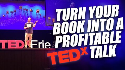 Turn Your Book into a Profitable TEDx Talk with Celebrity Ghostwriter and Writing Coach Joshua Lisec