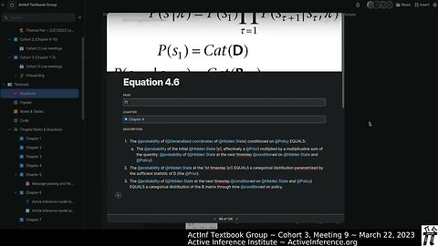 ActInf Textbook Group ~ Cohort 3 ~ Meeting 9 (Chapter 4, part 2)