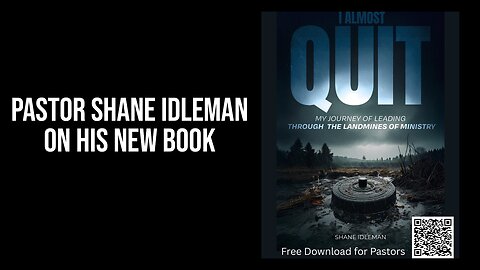 Pastor Scott Show Interview - Pastor Shane Idleman joins the show