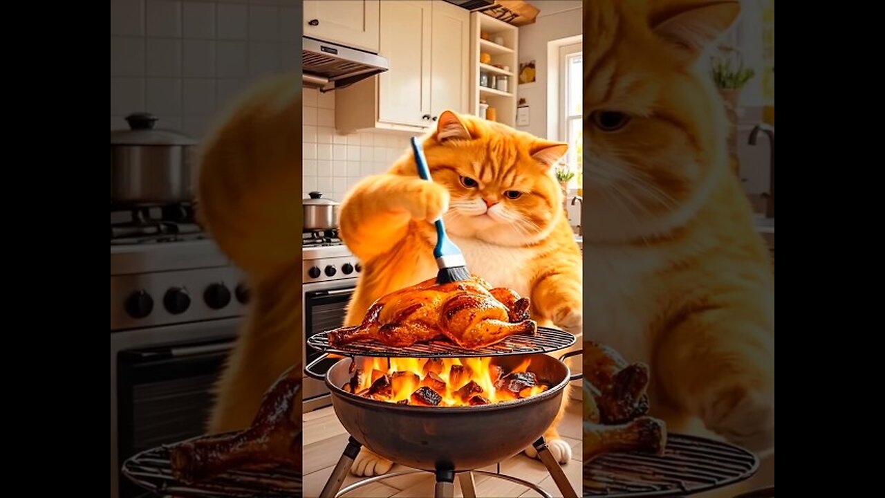 Cat AI animeted video cat funny video #funny #pets #cat