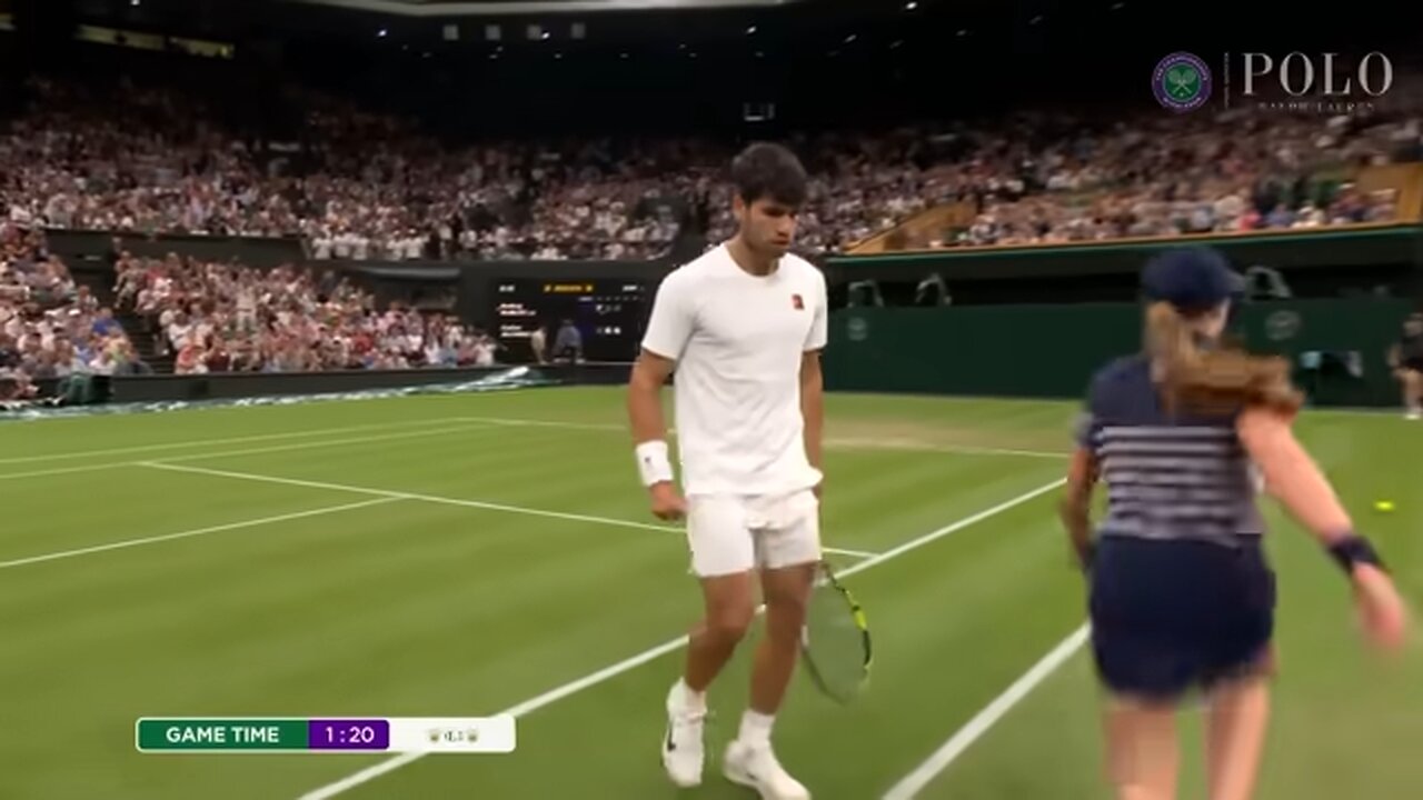 Alcaraz excellence against Rublev | Andrey Rublev vs Carlos Alcaraz | Highlights | Wimbledon 2025