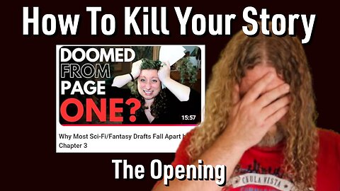 5 Things That Kill A Story's Opening