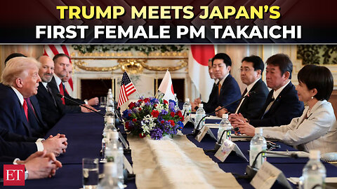 'We’ll have a fantastic relationship': Trump Meets Japan’s first female PM Sanae Takaichi