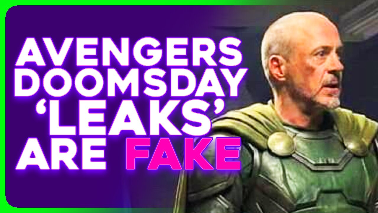 AVENGERS DOOMSDAY Leaked Images ARE FAKE, AI Is Destroying Movie Promotion