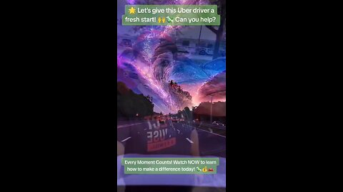 🎥💙 Watch me help an Uber driver start fresh! 💸💖