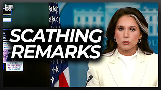 Press Stunned by Tulsi Gabbard’s Scathing Remarks During Her Shock Announcement