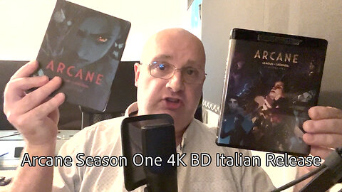 Arcane Season One 4K bluray Italian release with DTS 5.1