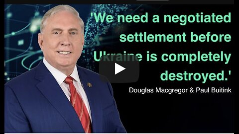 Douglas Macgregor: "Europeans need to take control of their own destiny"