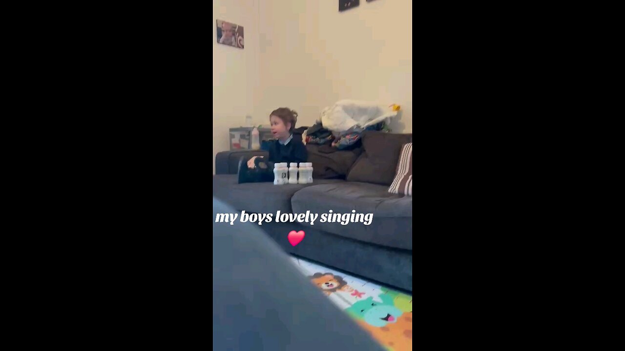 my son singing
