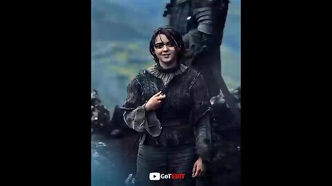 Hound & arya meet briennie and fight #game of thrones #arya stark