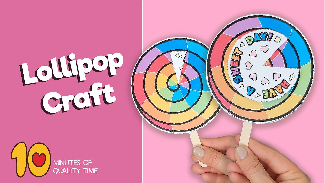 Have a Sweet Day Lollipop Craft