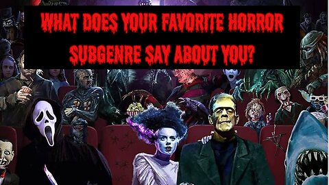 What Your Favorite Horror Subgenre Says About You! 💀🦴🦇🤪