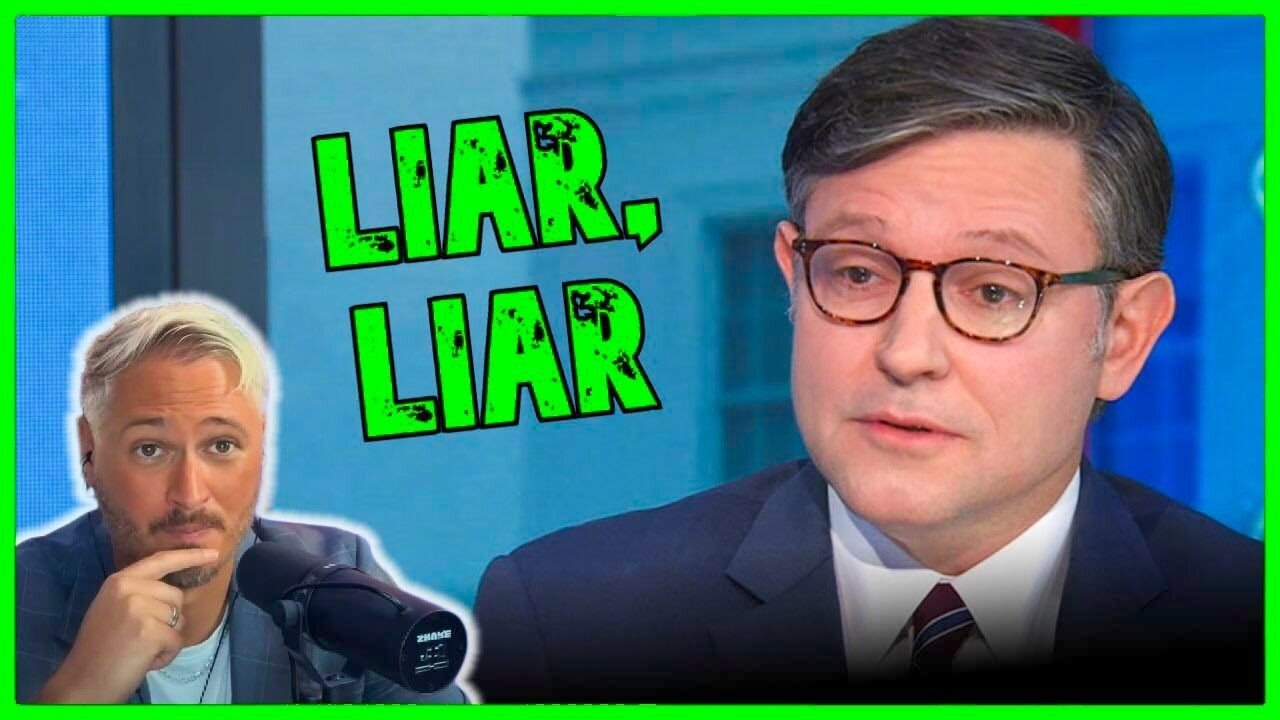 Visibly Shaken Mike Johnson SHATTERS The Lie-Meter In TOTAL FAILURE | The Kyle Kulinski Show