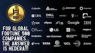 For Global Fortune 500 Companies... The Answer Is HEDERA!!!
