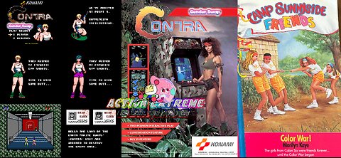 Action Extreme Gaming 2025 - Contra Gender Swap: Female Characters (Nes Rom Hack) Part 1 [Contra gets the Dirty Pair + Roll Chan Treatment with a New NES Rom Hack!]