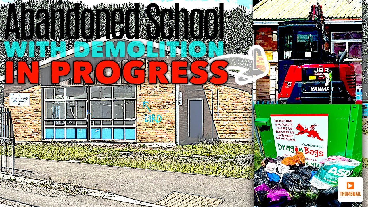 Abandoned School | Ready To Be Demolished