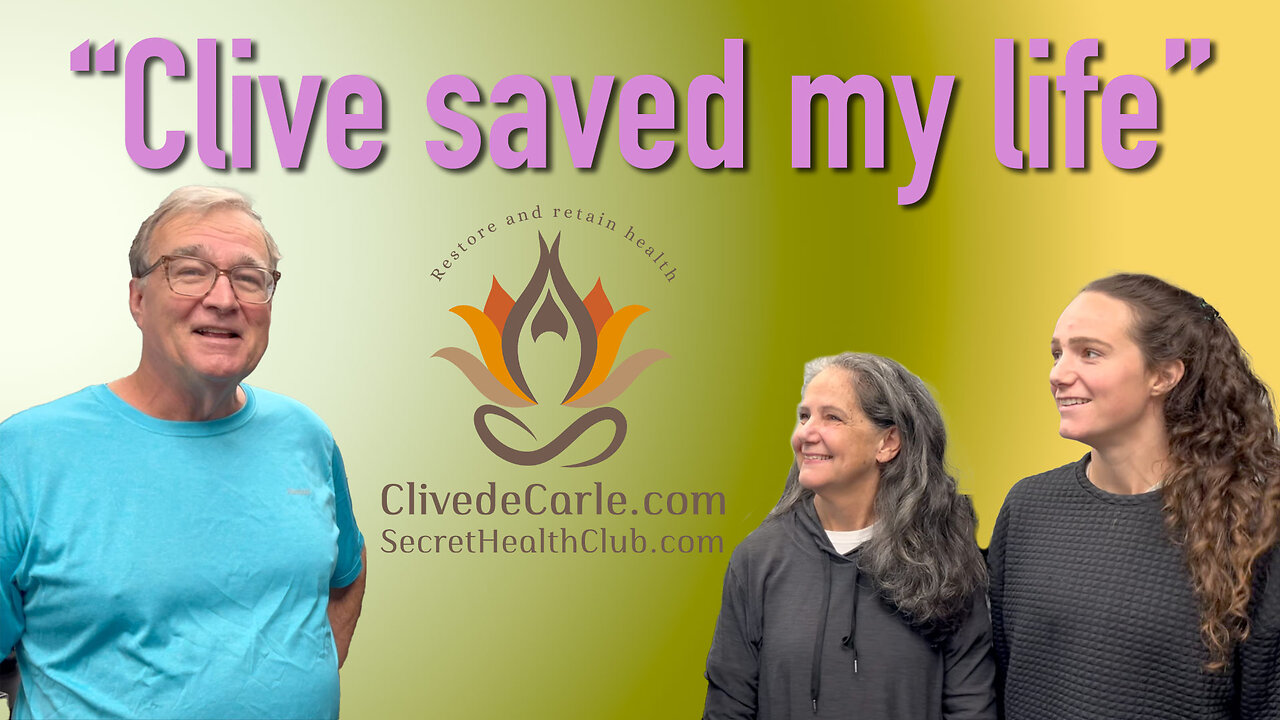 "Clive saved my life" - Covid-era testimony