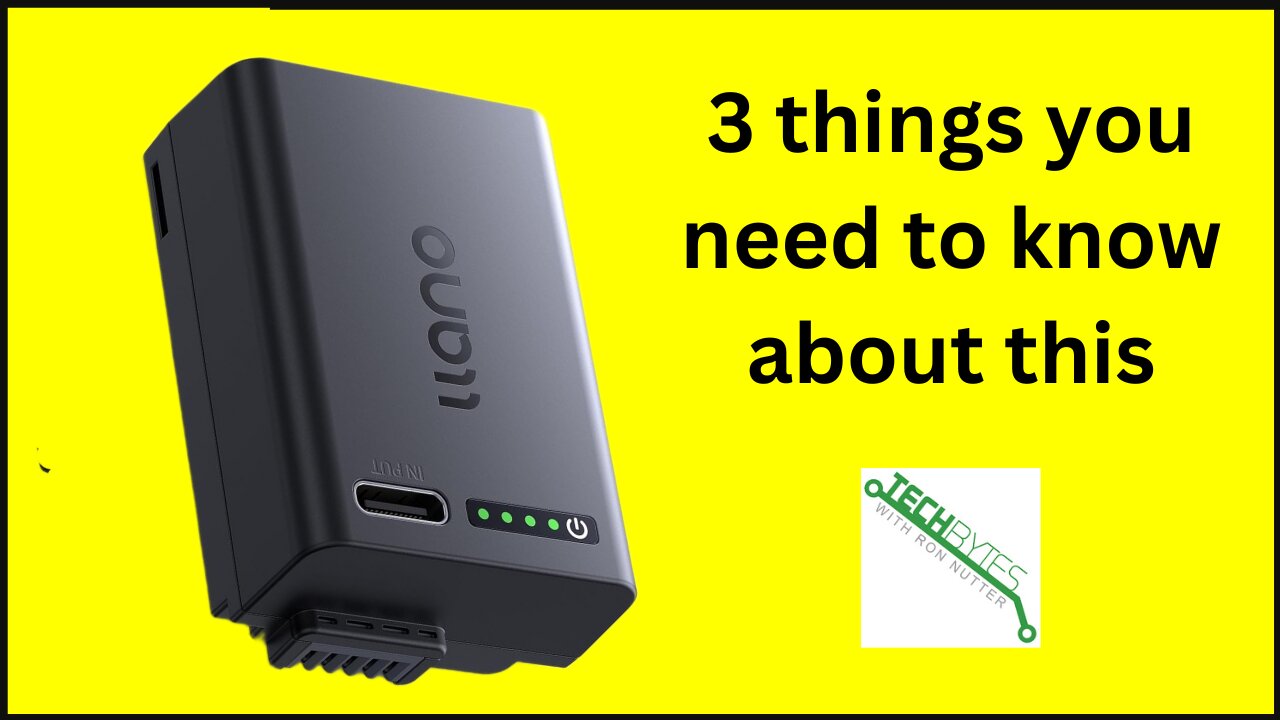 3 Things to know about the llano Aurora USB-C EN-EL25 Battery for Nikon Z50 II, Z50, Z30