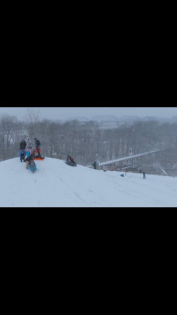 Having SNOW Much Fun Sledding Highlights