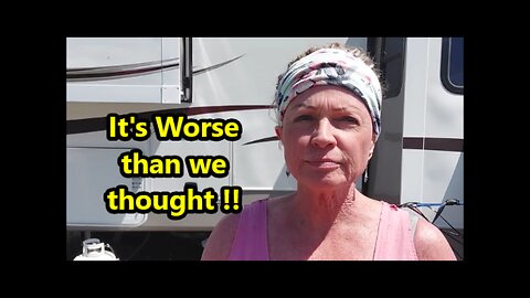 Water has been Coming in from the OUTSIDE of the Camper Bumpout !! | Mold Update | Peeper Update