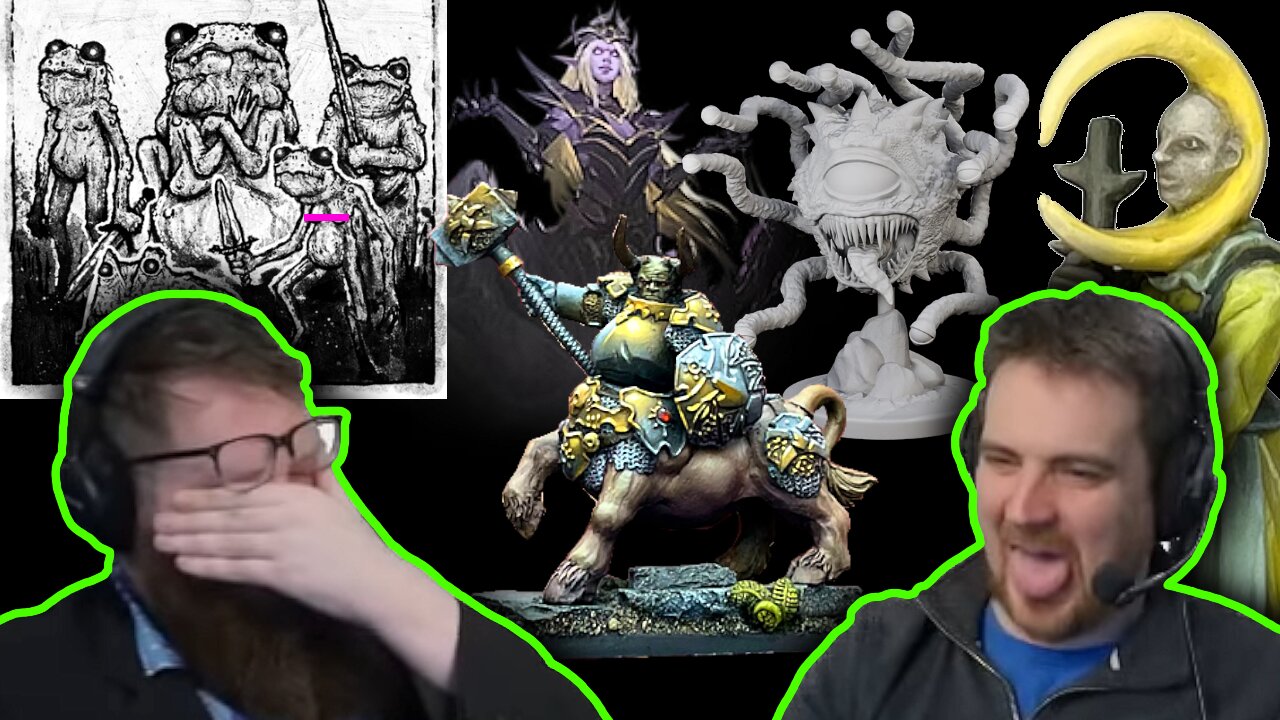 Kickstarter Miniatures 48 - Tom and Ben