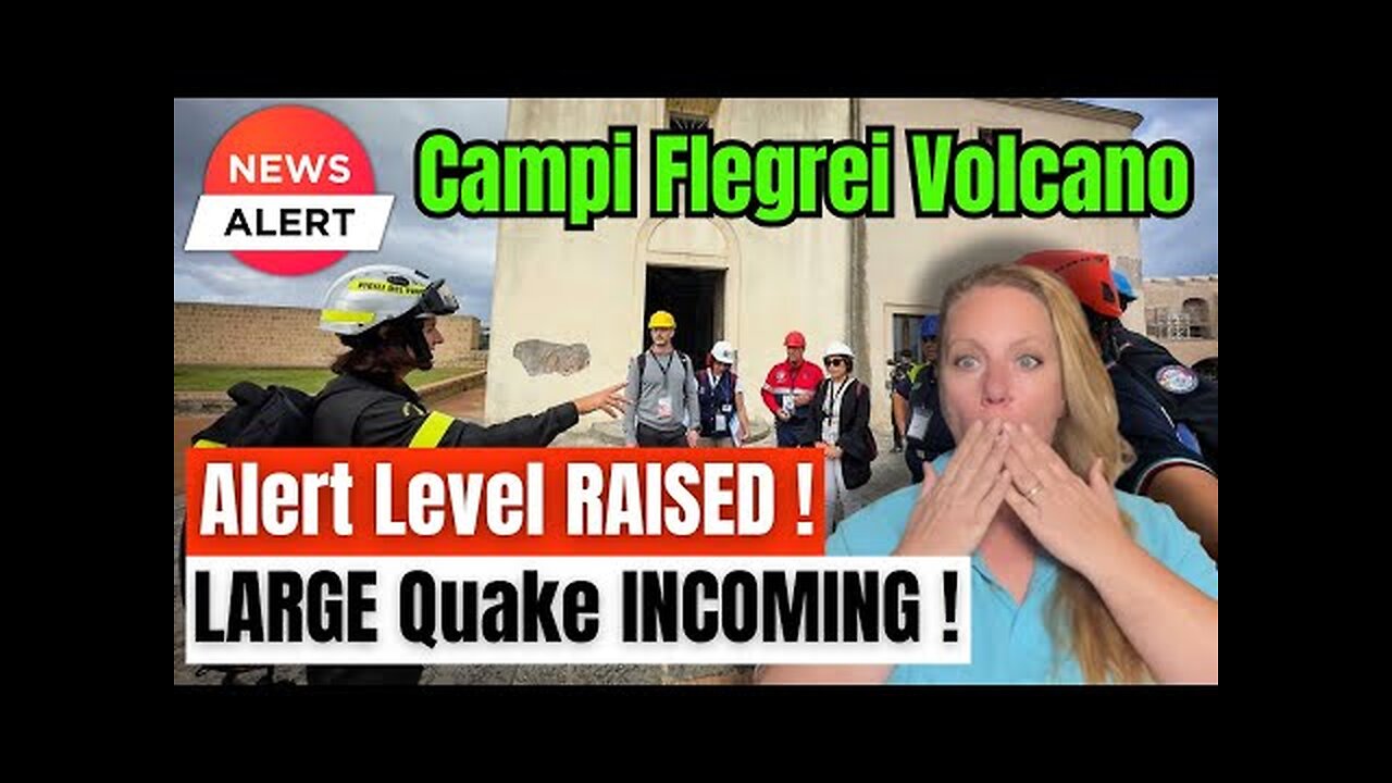 BREAKING: VOLCANIC RISK ALERT increased AND new PRECURSORS for large Earthquakes detected !