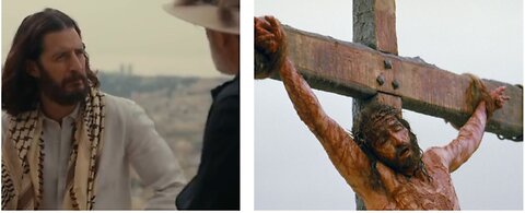 Jonathan Roumie & Jeff Cavins explore the Holy Land- Jonathan is reading from the Gospel of Matthew