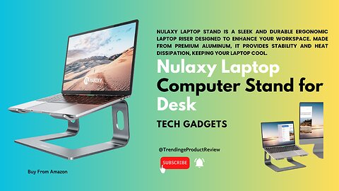 Nulaxy Laptop Computer Stand for Desk