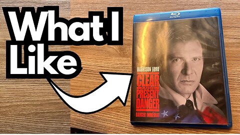 Clear and Present Danger - Great movie, and it's blu-ray
