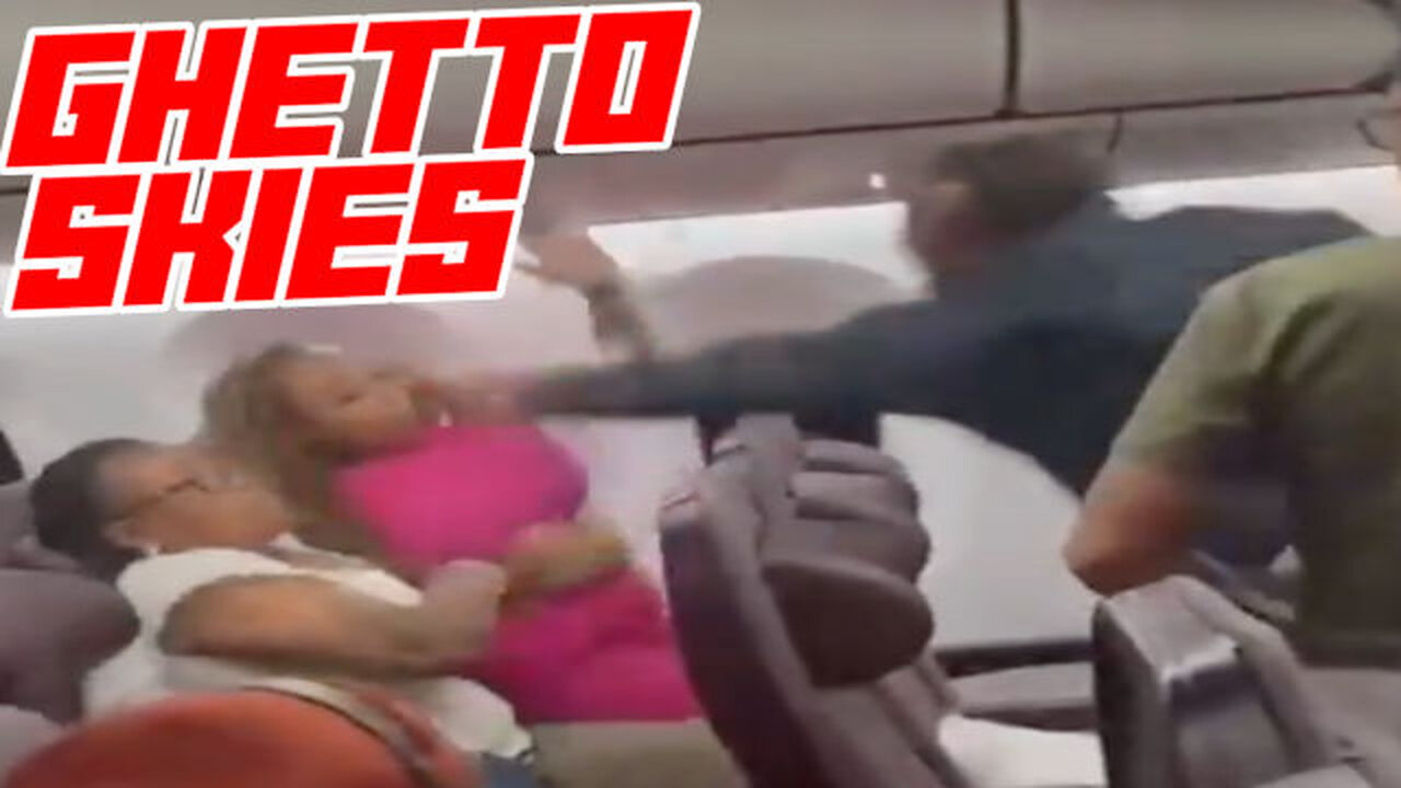 Full Scale Brawl On An Airplane is Hilarious
