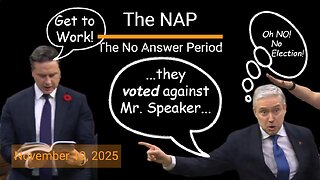 Liberals Regret Budget Win - November 19, 2025 - ORNAP Supplement