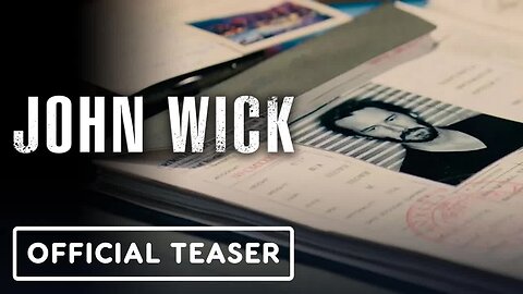 John Wick - Chapter 4 - Official Announcement Teaser Trailer (2023) Keanu