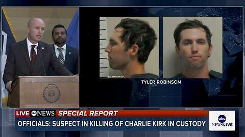 Tyler Robinson identified as suspect in death of Charlie Kirk