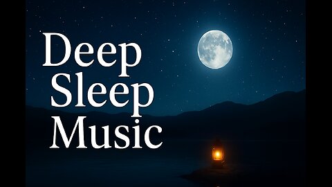 Deep Sleep Music with Black Screen 🌌 | Quiet Night | Fall Asleep Fast with Ambient Music