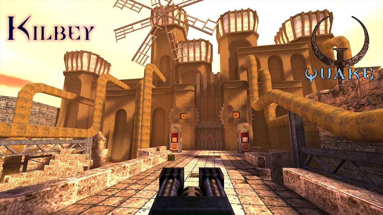 Silver-Haired Shooter: Grandpa Blasts Through Quake '96 (Remastered 2021)!