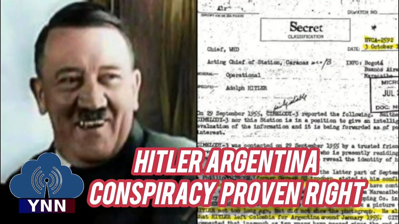 Newly Released Documents Prove Hitler fled to Argentina