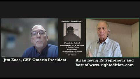 Brian Talks With Jim Enos CHP Ontario President