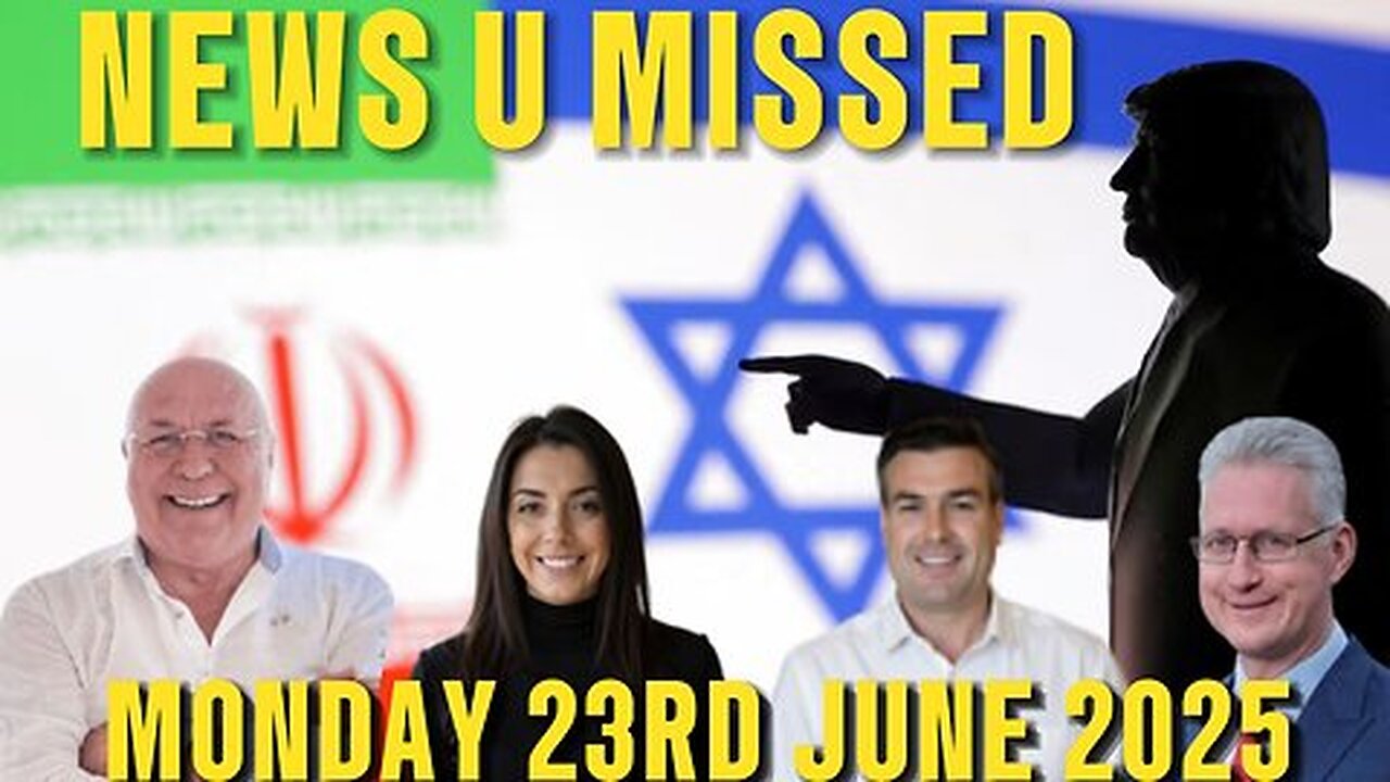 CHARLIE WARD DAILY NEWS WITH CHARLIE WARD, PAUL BROOKER & LEMBIT OPIK MONDAY 23RD JUNE 2025