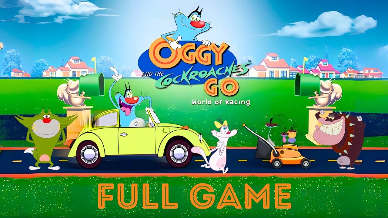 Oggy Go - World of Racing - Full Gameplay Walkthrough | All Levels | No Commentary | 4K 60FPS
