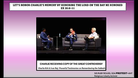 CHARLIE KIRK'S FINAL MESSAGE ON THE SABBATH