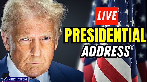 🚨LIVE NOW: President Trump Addresses the Nation from the Oval Office