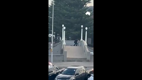 A Man Who Run Towards Gunfire To Stop