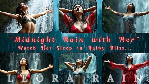 5 Hours of Sleep with Her in the Rain 🌧️🎧💤 | Deep Relaxation, Rain Sounds & Soft Ambience ❤️