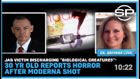 "30-Year-Old Reports Terrifying Experience of Discharging 'Biological Creatures' After Moderna Jab"